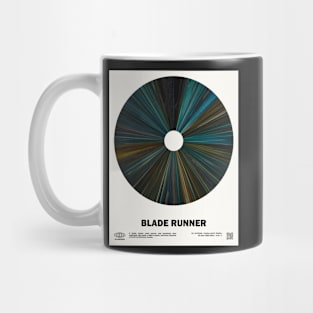 minimal_Blade Runner Warp Barcode Movie Mug